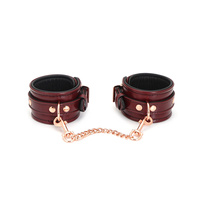 Kajdanki Wine Red Ankle Cuffs Liebe Seele