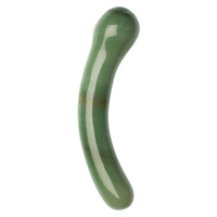 Dildo do punktu G z jadeitu La Gemmes G Curve Jade