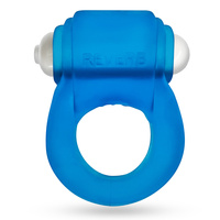 Glowdick Cockring With Led Blue Ice Oxballs