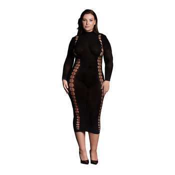 Le Désir Carme XI - Dress with Turtleneck Black OSX