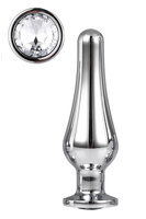 Korek Analny Gleaming Love Silver Pleasure Plug M Dreamtoys