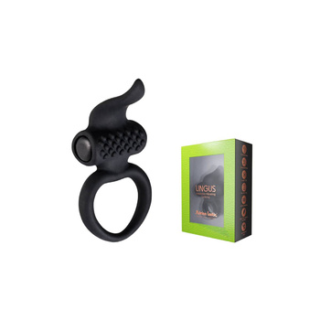 Adrien Lastic Mini Pierścień wibrujący Lingus Black