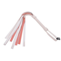 S&M Peaches ‘N Creame Stripe Flogger Cream & Orange Sportsheets