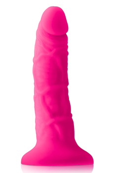 NS NOVELTIES COLOURS PLEASURES THIN 5 INCH DILDO PINK