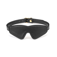 Maska Na Oczy Black Organosilicon Blindfold Liebe Seele