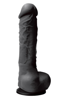 NS NOVELTES DILDO COLOURS PLEASURES 5INCH BLACK