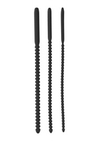 Zestaw Trzech Silikonowych Sond Do Cewki Urethral Sounding Silicone Dilator Set Ouch!