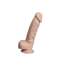 Dildo Z Przyssawką 21 Cm Real Skin Model 1 8" Flesh Silexd