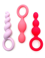 Zestaw Korków Analnych Booty Call Colored Satisfyer