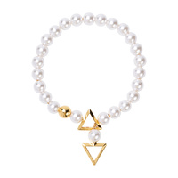 Perłowy Naszyjnik - Obóżka Upko Moist Eyes Pearl Necklace / Collar UPKO