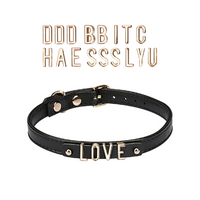 Diy Choker With 21 Removable Letters Liebe Seele