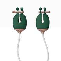 No.2 Vibrating Nipple Clamps Green Qingnan