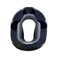 Big-D Shaft Grip Cockring Black Oxballs