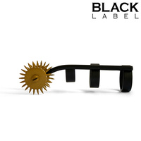 Koło Wartenberga Cat Nail Double Pinwheel Black/Gold Black Label 