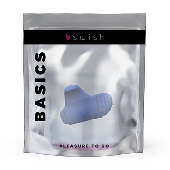 Bteased Basic Denim Wibrator Na Palec Niebieski B Swish