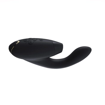 Wibrator do punktu G ze stymulatorem Womanizer Duo Black