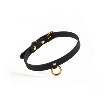 Delikatna Skórzana Obróżka Upko Leather Thin Choker UPKO