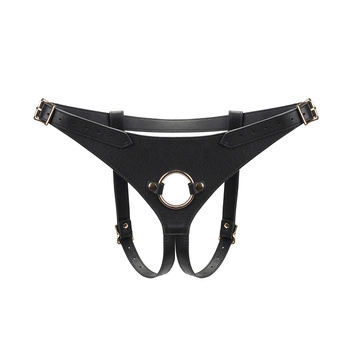 Uprząż Dark Secret Deluxe Leather Strap On Harness Liebe Seele