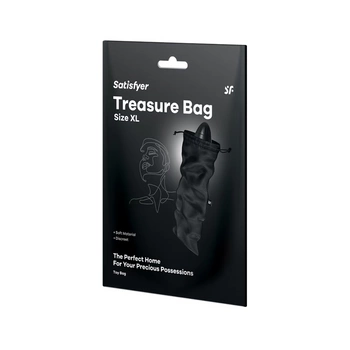 Worek przeciwkurzowy Satisfyer Treasure Bag Xl Black