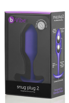 B-VIBE SNUG PLUG 2 PURPLE