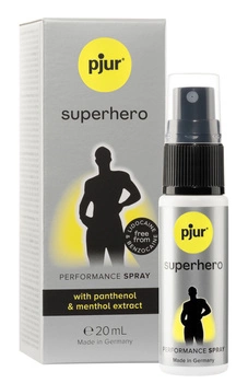 Spray opóźniający wytrysk pjur Superhero Strong Spray 20 ml