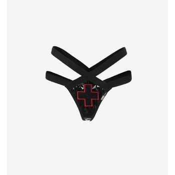 Stringi z lacku z krzyżem M/L HellRider