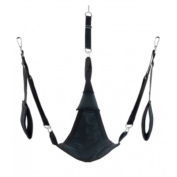 Triangle Fabric Sling Complete Set Black Mr. Sling