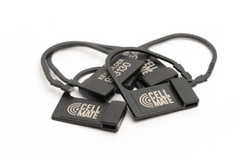 Plastikowe zapięcia 10 Spare Metal Detector Safe Locks CELLMATE