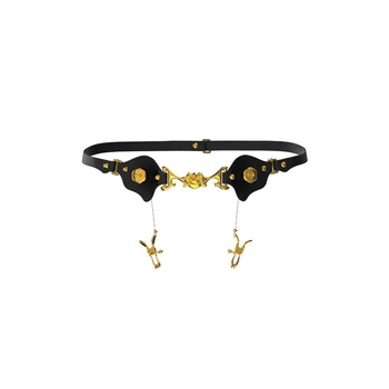 Pas Mystic Bond Collection - Belt With Labia Extender Clamps UPKO