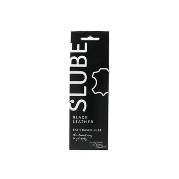 Slube Lubrykant Black Leather Single Bath Play Lube 2x125g