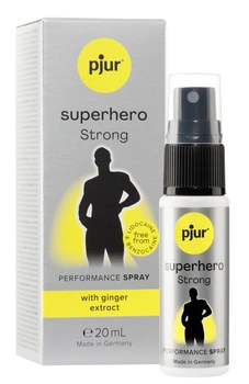 Środek Na Wydłużenie Stosunku Pjur Superhero Strong Performace Spray 20 Ml Pjur