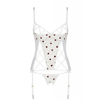 Gorset LOVELIA CORSET white XXL/XXXL Passion