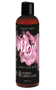Mojo Horny Goat Weed Hybrid Libido Glide 120Ml Intimate Earth