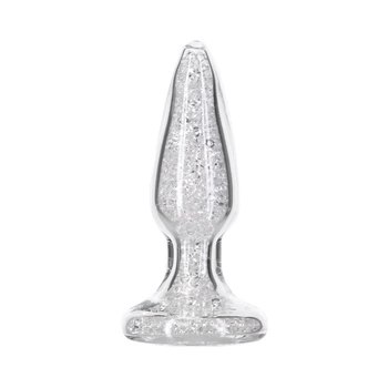 Fancy Luxurious Glass Anal Plug PILLOW TALK