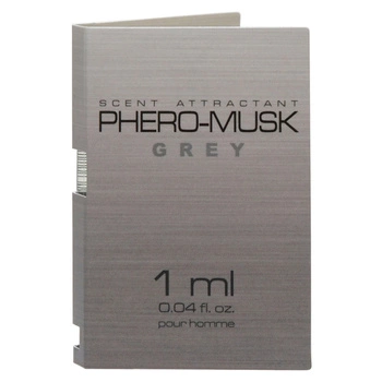 Feromony dla mężczyzn Phero-Musk Grey For Men 1Ml Aurora