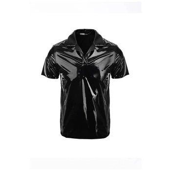 Koszulka męska polo z lacku czarna XL HellRider