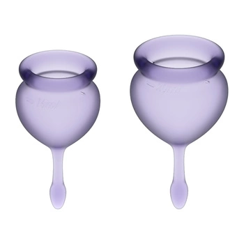Kubeczki Menstruacyjne Feel Good Menstrual Cup Set Satisfyer