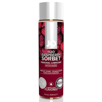 Lubrykant jadalny o smaku malinowym System JO H2O Lubricant Raspberry 120 ml