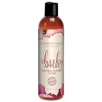 Jadalny lubrykant o smaku jabłka Intimate Earth Cheeky Apples Natural Flavors Glide 60ml