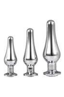 Zestaw Korków Gleaming Love Pleasure Set Silver Dreamtoys
