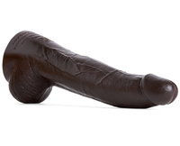 Dildo XG Chase Soft Dark Brown Vac XL Mr Hankeys