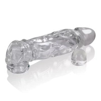 Oxballs przedłużka na penisa TPR Butch Cocksheath Clear