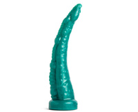 Fantazyjne Dildo Sigmaloid Med Metallic Green Vac M/L Mr Hankeys
