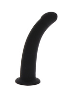 Silikonowe Dildo Strap-On Dong Black Medium Taboom