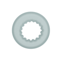 Pierścień erekcyjny Axis Rib Griphold Cockring Ice Clear Oxballs