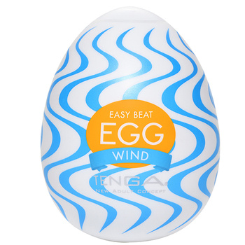 Elastyczny mini masturbator jajko Tenga Egg Wonder Wind EGG-W01