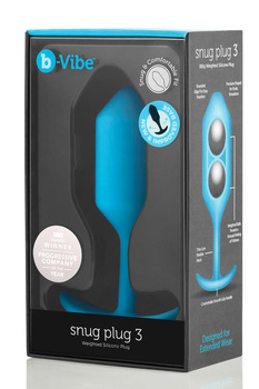 B-VIBE SNUG PLUG 3 BLUE