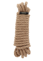 Конопляний канат для зв'язування Hemp Rope 5 Meter 7 Mm Nude Taboom