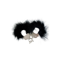 Чорні Наручники З Пухом Adrien Lastic