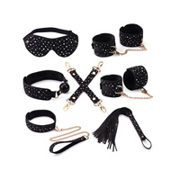 Набір Stary Nights 7Pcs Bondage Kit Black Stary Pu Liebe Seele